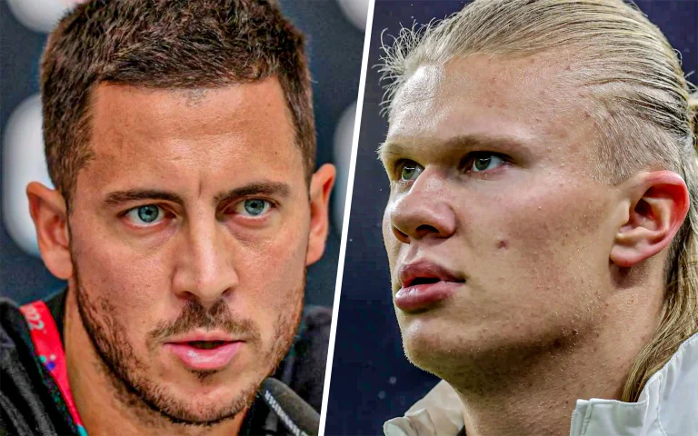 Eden Hazard says Arsenal star is better than Erling Haaland…see more