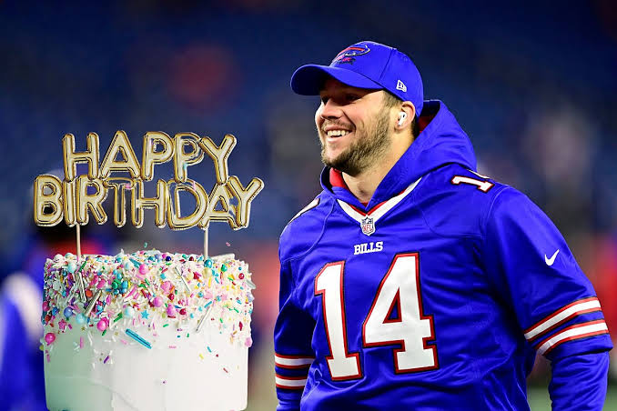 breaking news: who can do his birthday as josh Allen player of Buffalo bills..