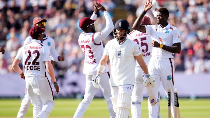 ENG vs WI: Seales and Joseph’s late strikes give West Indies slender edge on Day 1