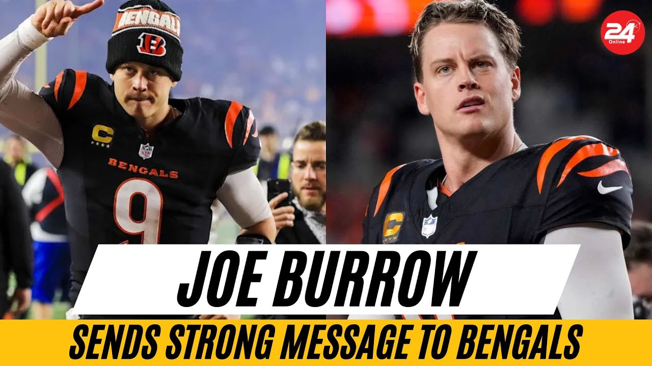 JUST NOW : Joe Burrow Sends Cincinnati Bengals A Disheartening Message Filled With Sadness Few Minutes Ago Following The… FULL DETAILS IN COMMENT SECTION.